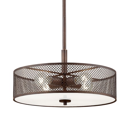A large image of the Millennium Lighting 7364 Rubbed Bronze