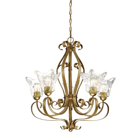 A large image of the Millennium Lighting 7425 Vintage Gold