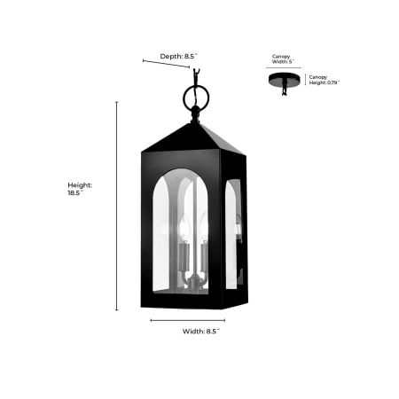 A large image of the Millennium Lighting 7832 Alternate Image