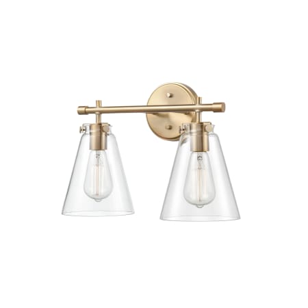A large image of the Millennium Lighting 8122 Modern Gold