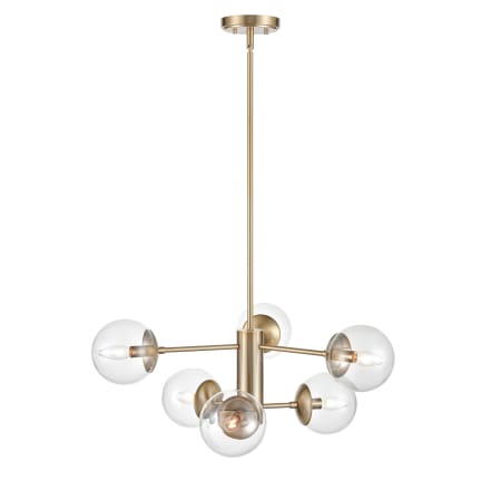 A large image of the Millennium Lighting 8156 Modern Gold
