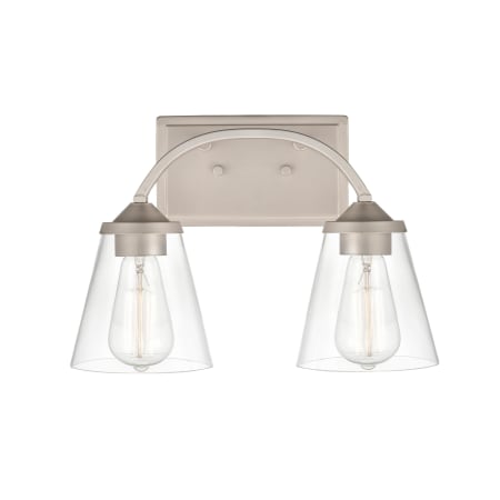 A large image of the Millennium Lighting 9102 Satin Nickel