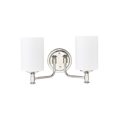 A large image of the Millennium Lighting 91032 Polished Nickel
