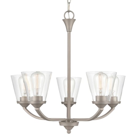 A large image of the Millennium Lighting 9105 Satin Nickel