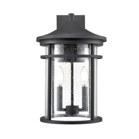 A large image of the Millennium Lighting 91322 Textured Black