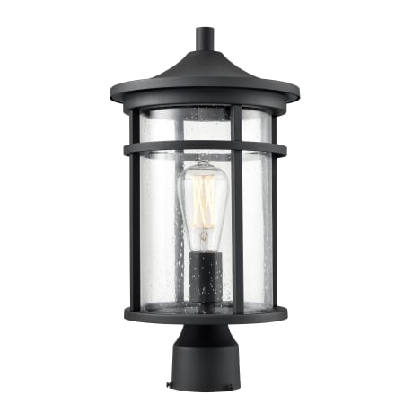 A large image of the Millennium Lighting 91331 Textured Black