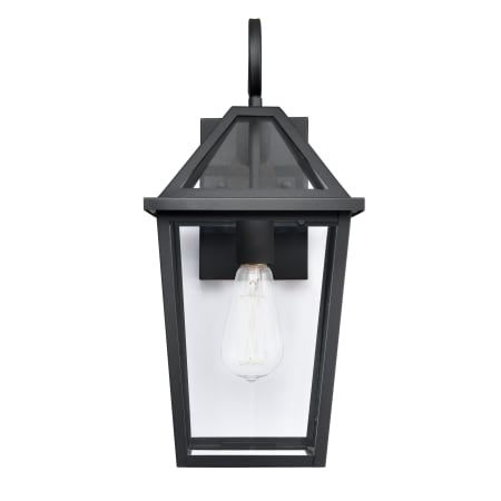 A large image of the Millennium Lighting 91411 Textured Black
