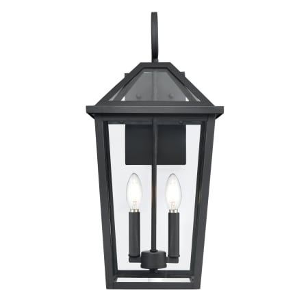 A large image of the Millennium Lighting 91422 Textured Black