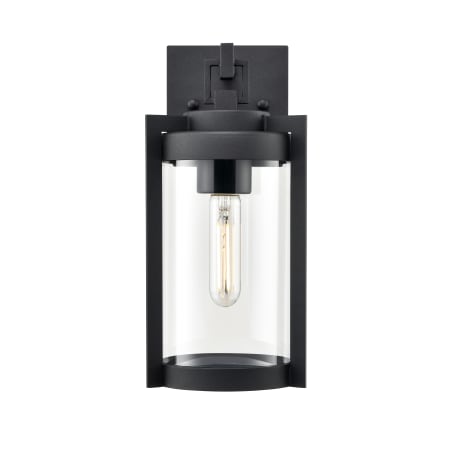 A large image of the Millennium Lighting 91501 Textured Black