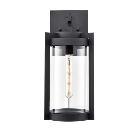 A large image of the Millennium Lighting 91511 Textured Black
