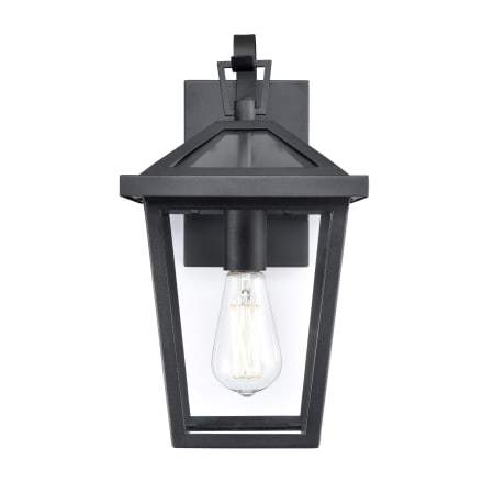 A large image of the Millennium Lighting 92101 Textured Black