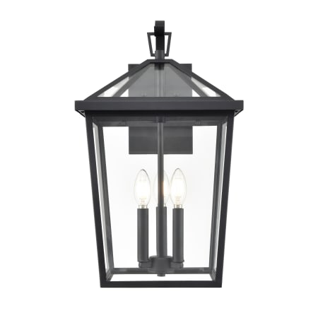 A large image of the Millennium Lighting 92303 Textured Black