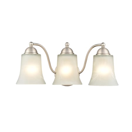 A large image of the Millennium Lighting 9333 Satin Nickel