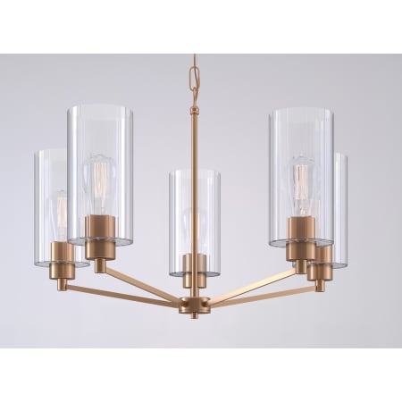 A large image of the Millennium Lighting 9515 Modern Gold
