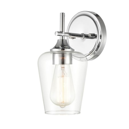 A large image of the Millennium Lighting 9701 Chrome