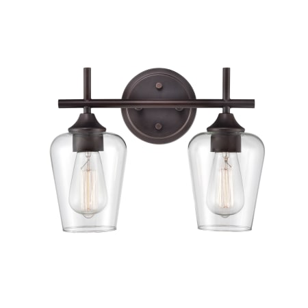 A large image of the Millennium Lighting 9702 Rubbed Bronze