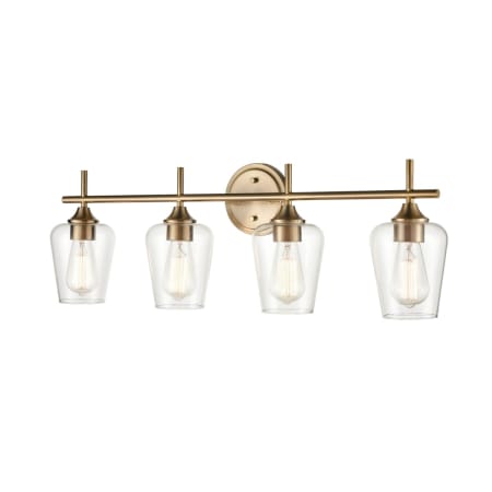 A large image of the Millennium Lighting 9704 Modern Gold
