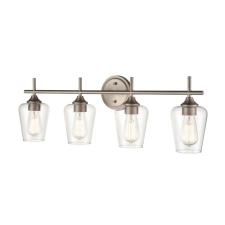 A large image of the Millennium Lighting 9704 Satin Nickel