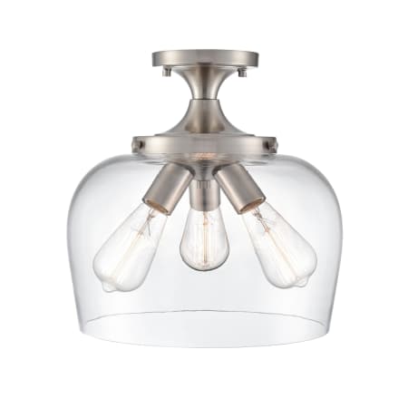 A large image of the Millennium Lighting 9713 Brushed Nickel