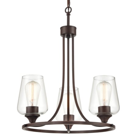 A large image of the Millennium Lighting 9723 Rubbed Bronze