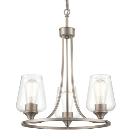 A large image of the Millennium Lighting 9723 Satin Nickel