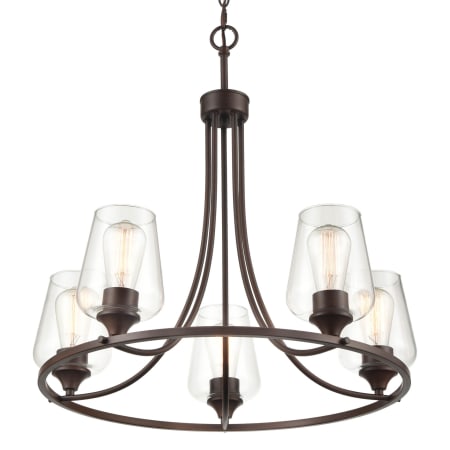 A large image of the Millennium Lighting 9725 Rubbed Bronze