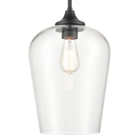 A large image of the Millennium Lighting 9741 Matte Black