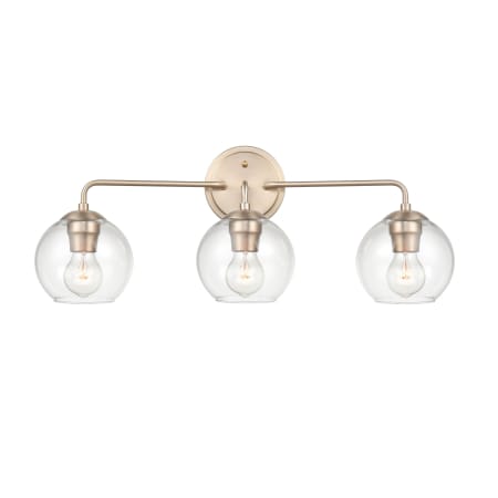 A large image of the Millennium Lighting 9753 Modern Gold