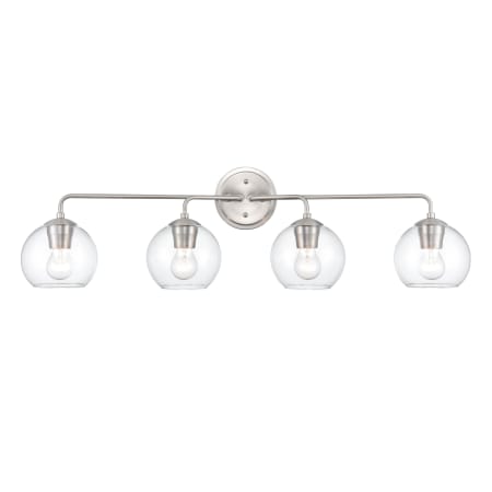 A large image of the Millennium Lighting 9754 Brushed Nickel