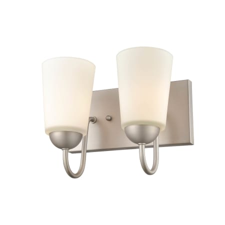 A large image of the Millennium Lighting 9812 Satin Nickel