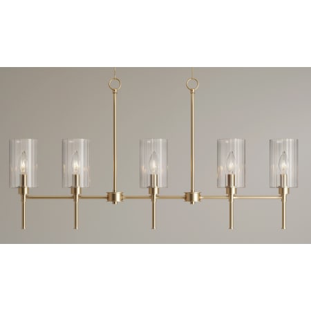 A large image of the Millennium Lighting 9925 Modern Gold