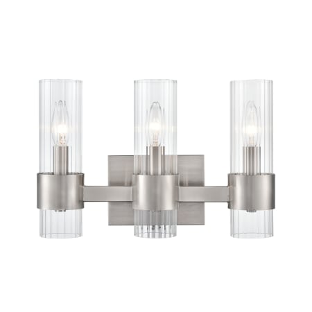 A large image of the Millennium Lighting 9963 Brushed Nickel