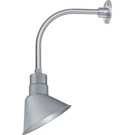 A large image of the Millennium Lighting RAS10-RGN12 Galvanized