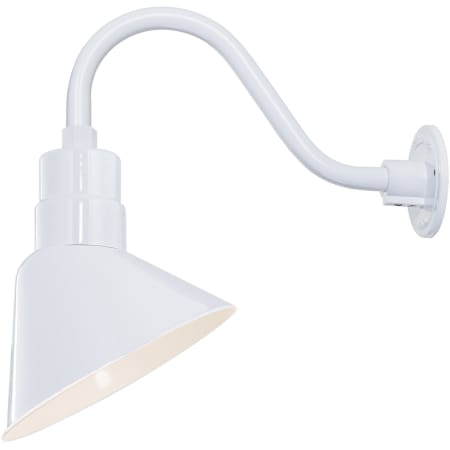 A large image of the Millennium Lighting RAS10-RGN15 White