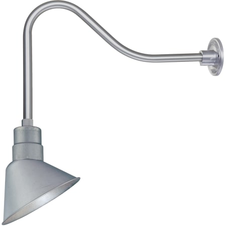 A large image of the Millennium Lighting RAS10-RGN23 Galvanized