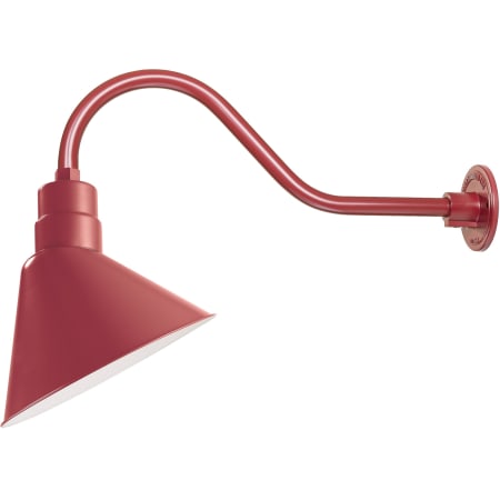 A large image of the Millennium Lighting RAS12-RGN22 Satin Red