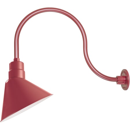 A large image of the Millennium Lighting RAS12-RGN24 Satin Red