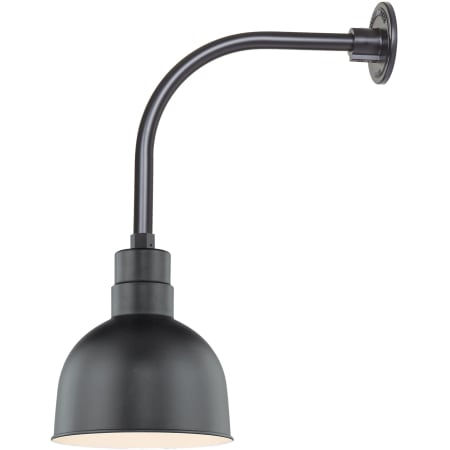 A large image of the Millennium Lighting RDBS10-RGN12 Satin Black