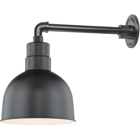 A large image of the Millennium Lighting RDBS10-RGN13 Satin Black