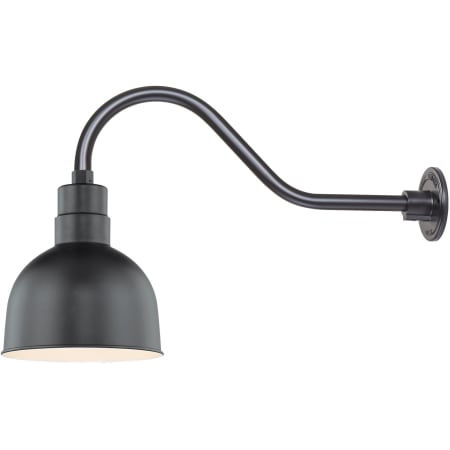A large image of the Millennium Lighting RDBS10-RGN22 Satin Black