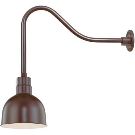 A large image of the Millennium Lighting RDBS10-RGN23 Architectural Bronze