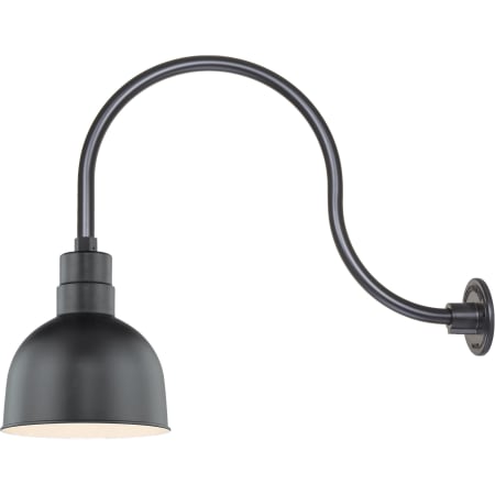 A large image of the Millennium Lighting RDBS10-RGN24 Satin Black
