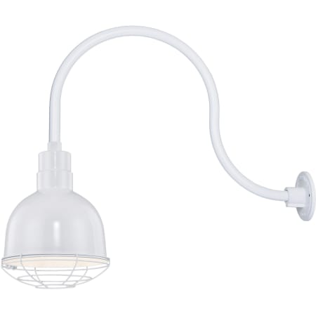 A large image of the Millennium Lighting RDBS10-RGN24 White