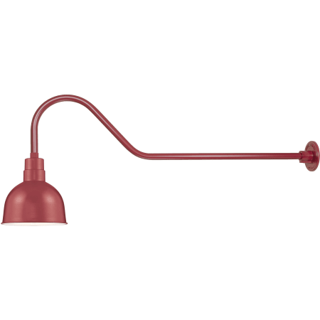 A large image of the Millennium Lighting RDBS10-RGN41 Satin Red