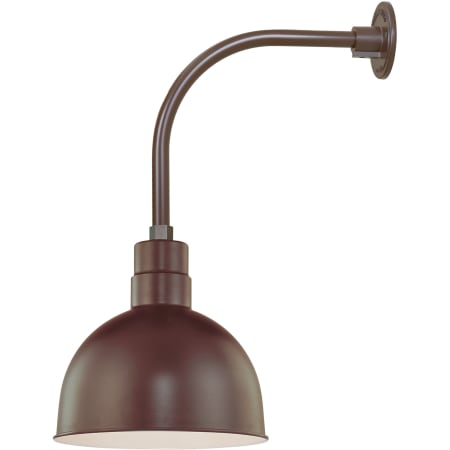 A large image of the Millennium Lighting RDBS12-RGN12 Architectural Bronze