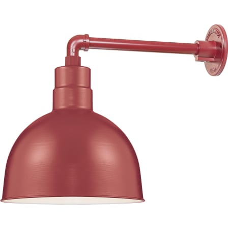 A large image of the Millennium Lighting RDBS12-RGN13 Satin Red