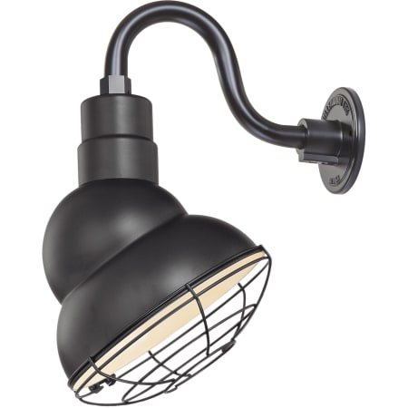 A large image of the Millennium Lighting RES10-RGN10 Satin Black