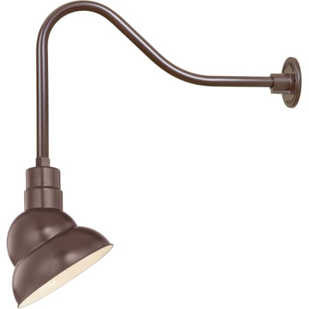 A large image of the Millennium Lighting RES10-RGN23 Architectural Bronze