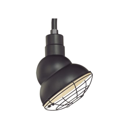 A large image of the Millennium Lighting RES10 Satin Black