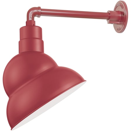 A large image of the Millennium Lighting RES12-RGN13 Satin Red